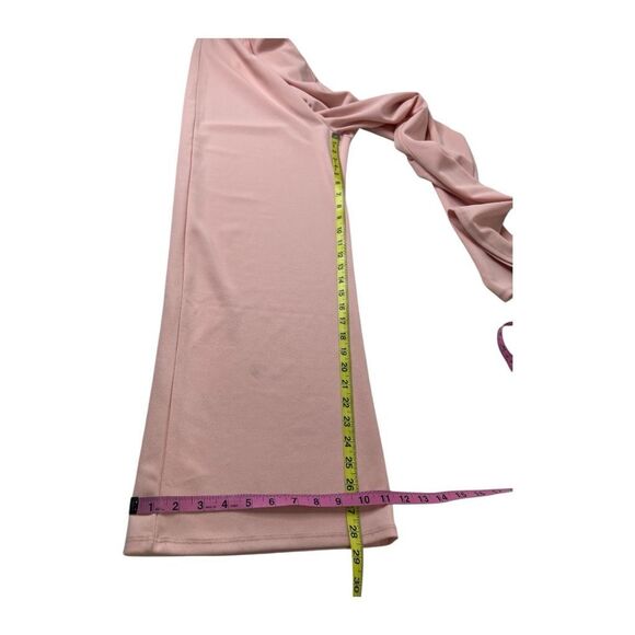 Mon Ami Francesca‎ Adjustable Spaghetti Strap Pink Jumpsuit size Medium NEW - Picture 6 of 8